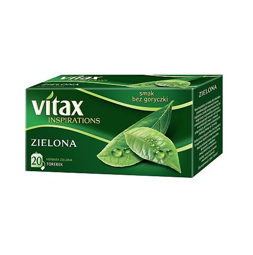 Tata Consumer Products herbata ekspresowa Vitax Inspirations Zielona 20tb