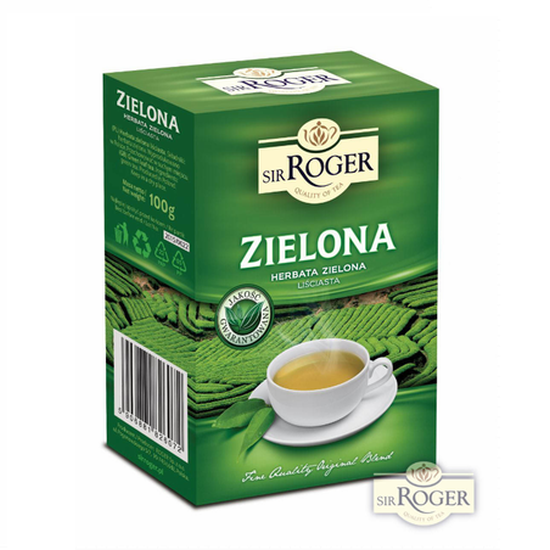 Roger herbata liściasta zielona Sir Roger 100g