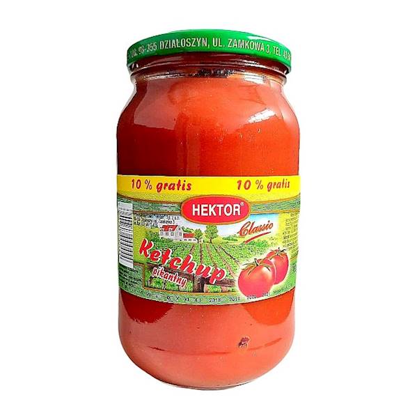 Hektor Ketchup Pikantny 0,9kg