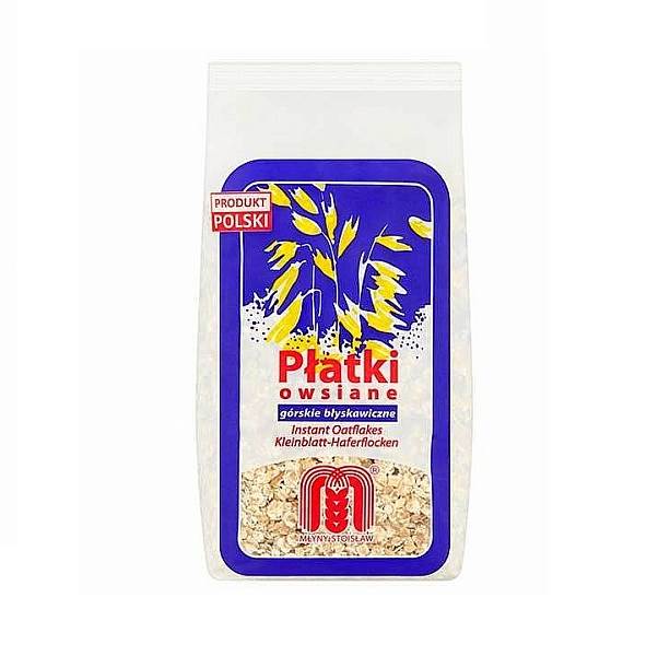 Młyny Stoisław Płatki Owsiane Górskie Błyskawiczne 500g