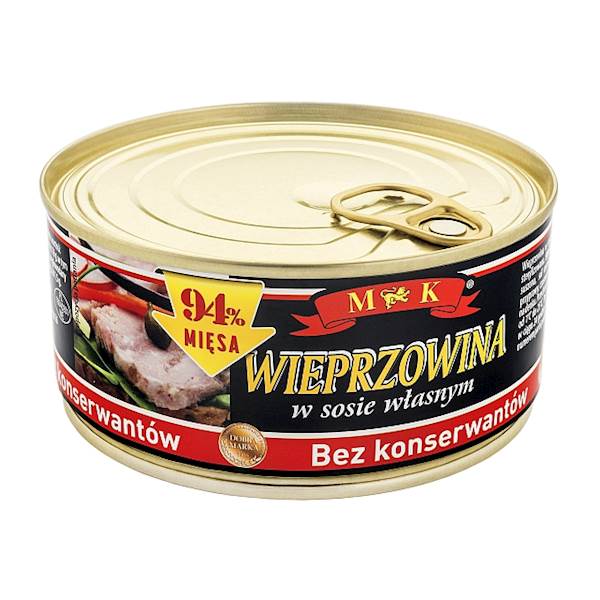 Konshurt konserwa MK Premium Wieprzowina w Sosie Własnym 300g