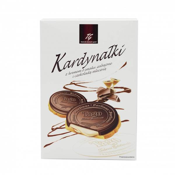Tago ciastka Kardynałki zabajone 180g
