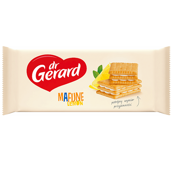 Dr Gerard herbatniki Mafijne lemon 216g