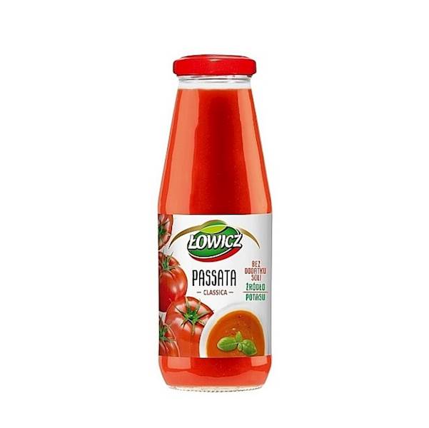 Maspex przecier pomidorowy Łowicz Passata Classica 680g