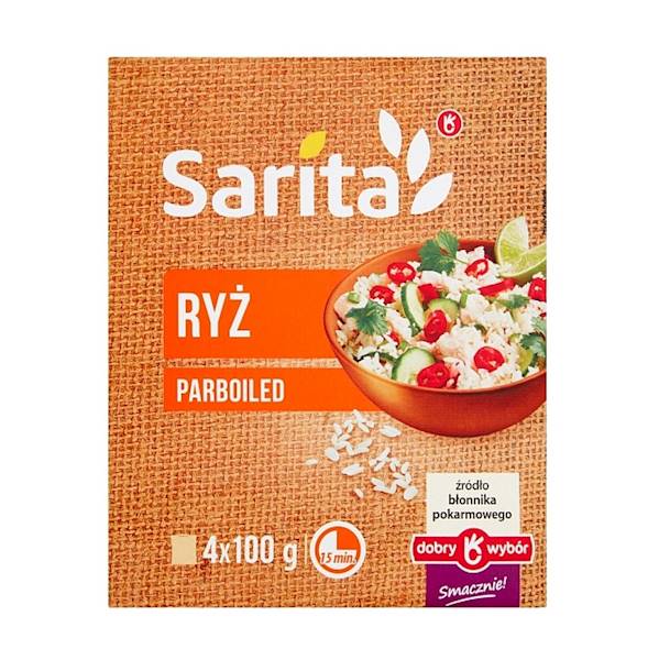 Sarita Ryż Parboiled w saszetkach 400g