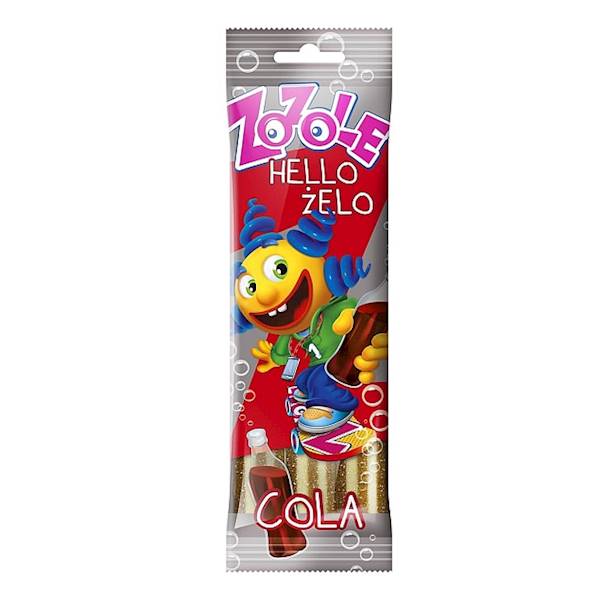 Mieszko żelki paski Zozole Helo Żelo Cola 75g