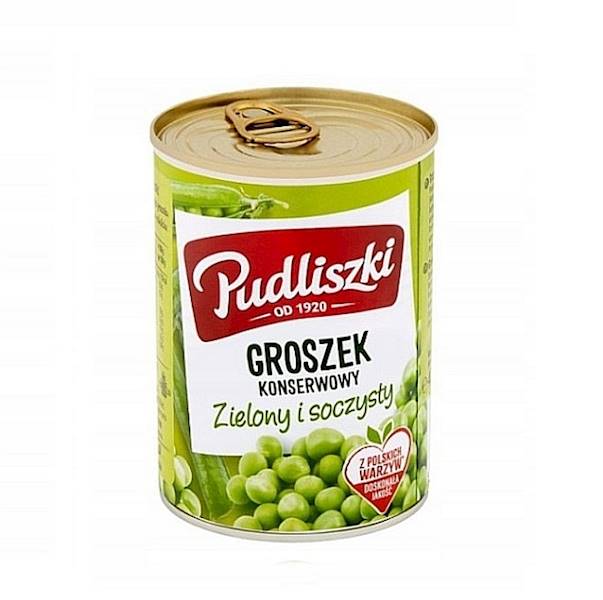 Heinz warzywa konserwowe Pudliszki Groszek Konserwowy 400g