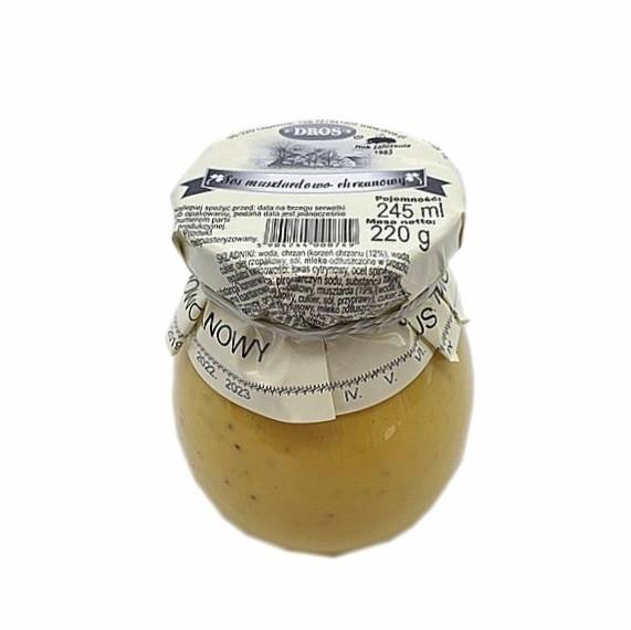 Dros Sos Musztardowo-Chrzanowy 220g