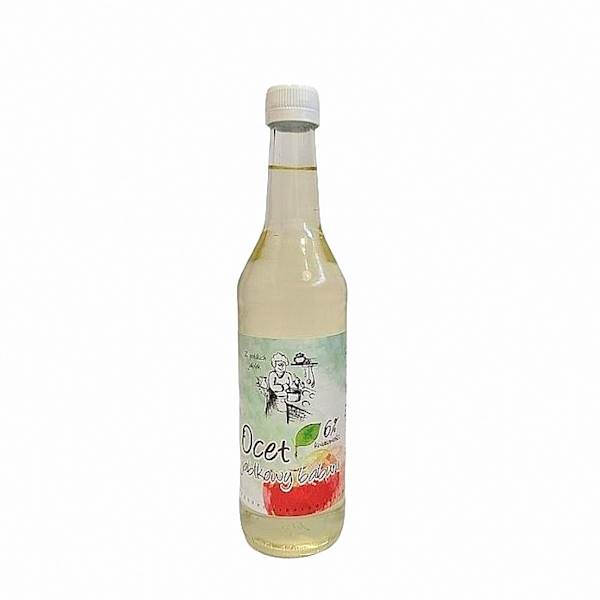 Marpik ocet jabłkowy 7% w szklanej butelce Ocet Jabłkowy Babuni 500ml
