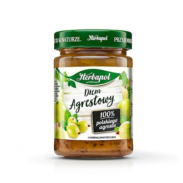 Herbapol Dżem Agrestowy niskosłodzony 280g