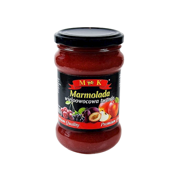 Konshurt przetwory owocowe MK Marmolada Wieloowocowa Twarda 380g