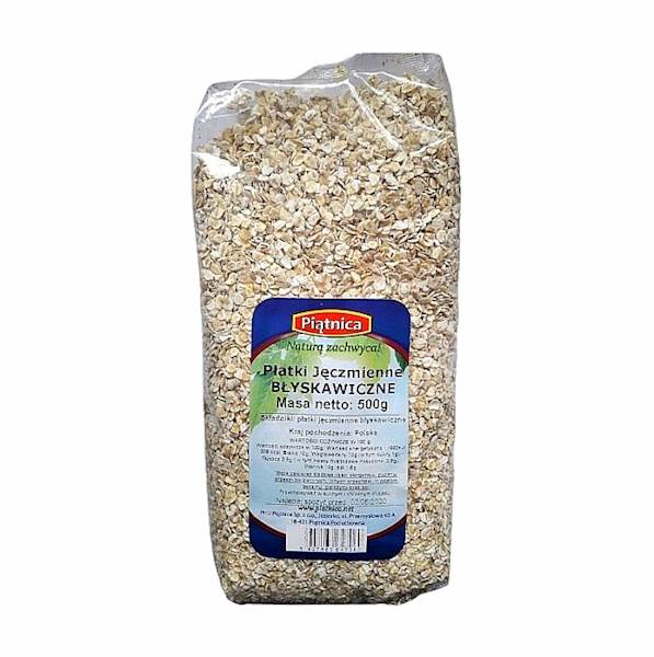 Piątnica Płatki Jęczmienne Błyskawiczne 500g