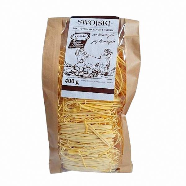 Makarony Babuni makaron ze świeżych jaj EkMak Makaron Swojski, Tradycyjny Krajanka 400g