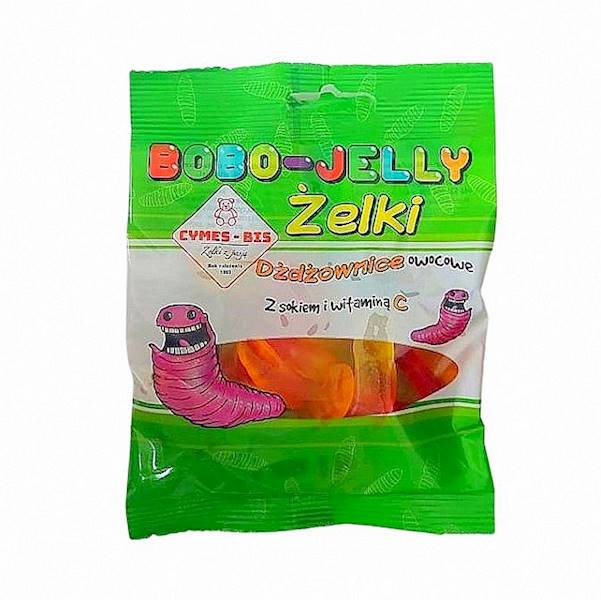 Cymes-Bis żelki owocowe z sokiem i witaminami Bobo-Jelly Dżdżownice 80g