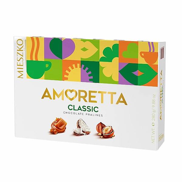 Mieszko bomboniera komunijna Amoretta Classic 280g
