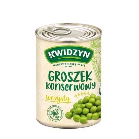 Pamapol warzywa konserwowe Kwidzyn Groszek Konserwowy 400g