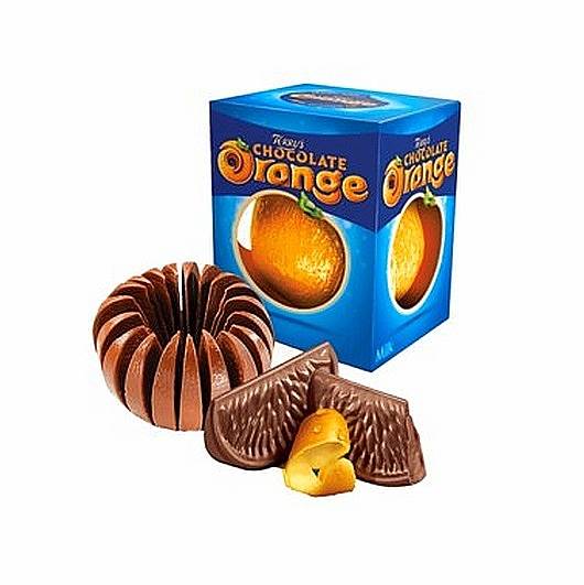 Terry's czekoladki z aromatem pomarańczowym Chocolate Orange 157g