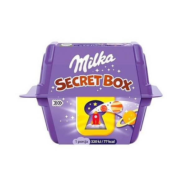 Mondelez pastylki z czekolady mlecznej z niespodzianką Secret Box 14,4g