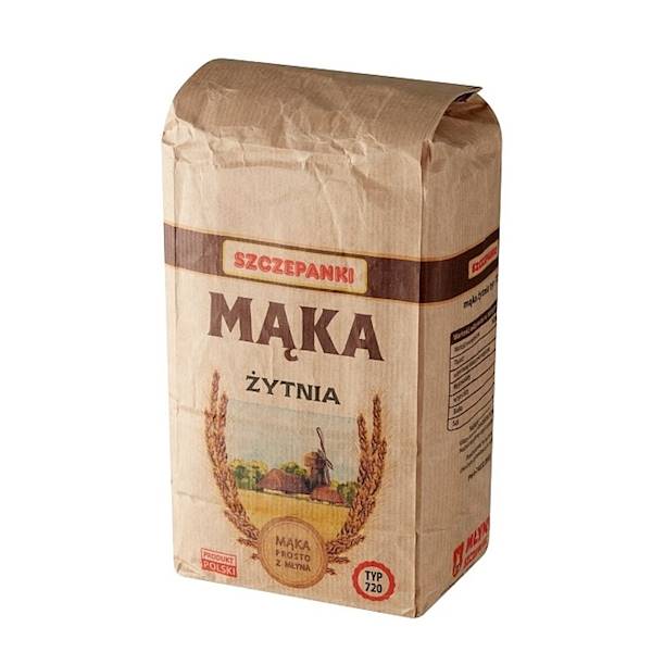 Młyny Szczepanki Mąka Żytnia Szczepanki typ 720 1kg