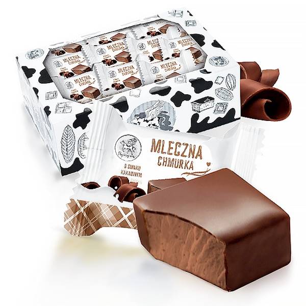 Aim Foods pianki w polewie Mleczna Chmurka kakaowe 1kg