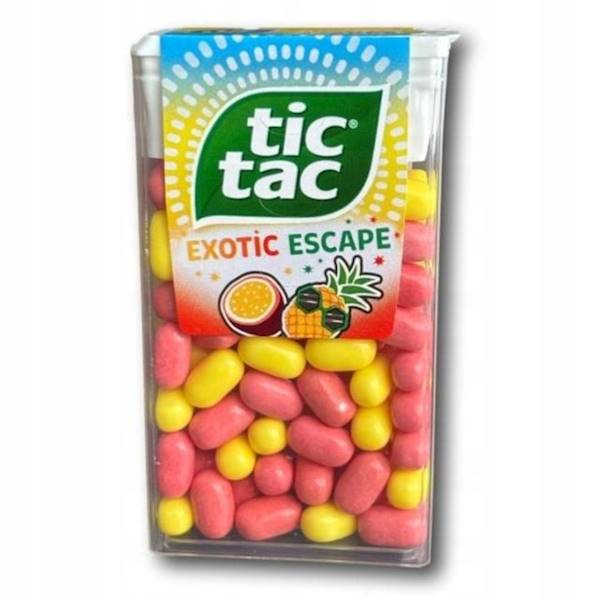 Ferrero drażetki Tic Tac Exotic Smaków 18g