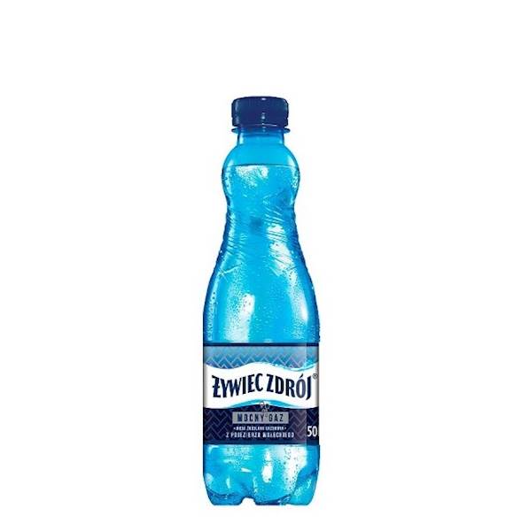 Żywiec Zdrój woda gazowana Mocny Gaz 500ml