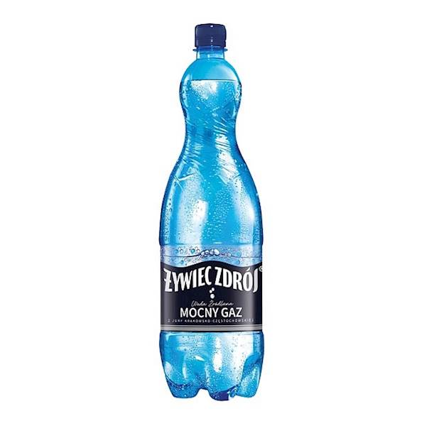 Żywiec Zdrój woda gazowana Mocny Gaz 1,5l