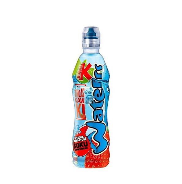 Maspex woda niegazowana Kubuś Waterrr o Smaku Truskawki 500ml