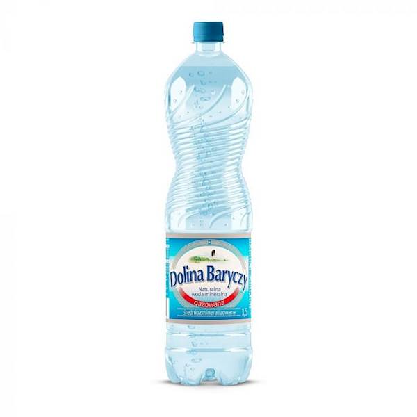 Wody Jerzy woda gazowana Dolina Baryczy 1,5l