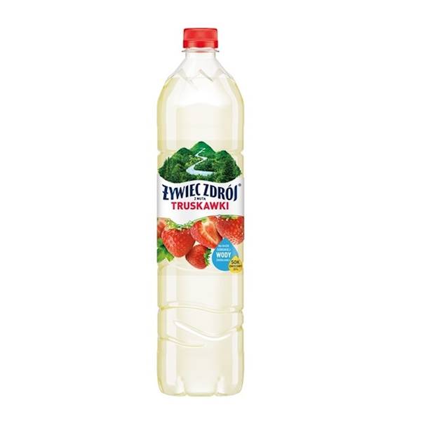 Żywiec Zdrój napój niegazowany 20% soku Z Nutą Truskawki 1,2l