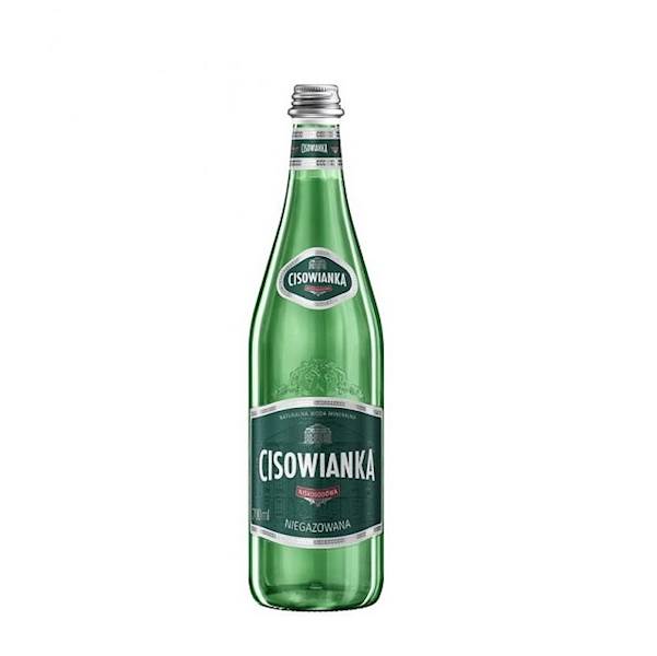 Nałęczów Zdrój woda niegazowana w szklanej butelce Cisowianka 0,7l