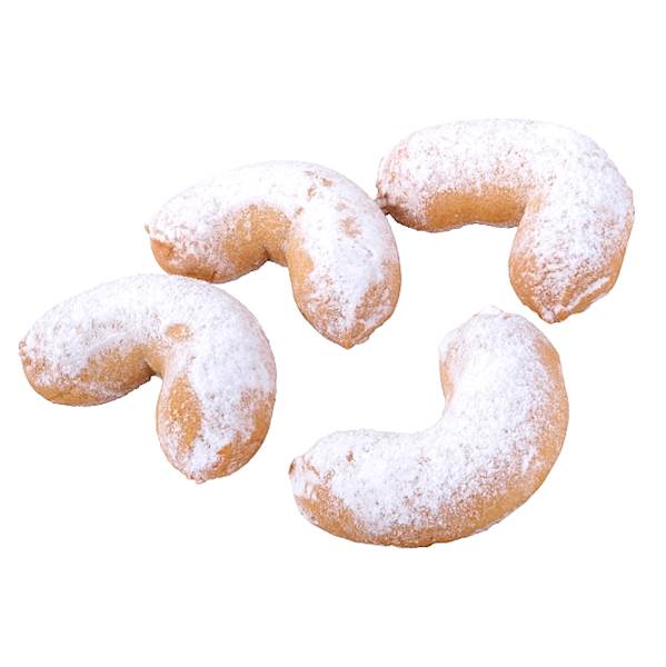 Mastra ciastka Rogale z marmoladą w cukrze pudrze 2kg