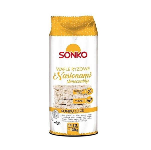 Oshee wafle ryżowe Sonko z Nasionami Słonecznika 130g