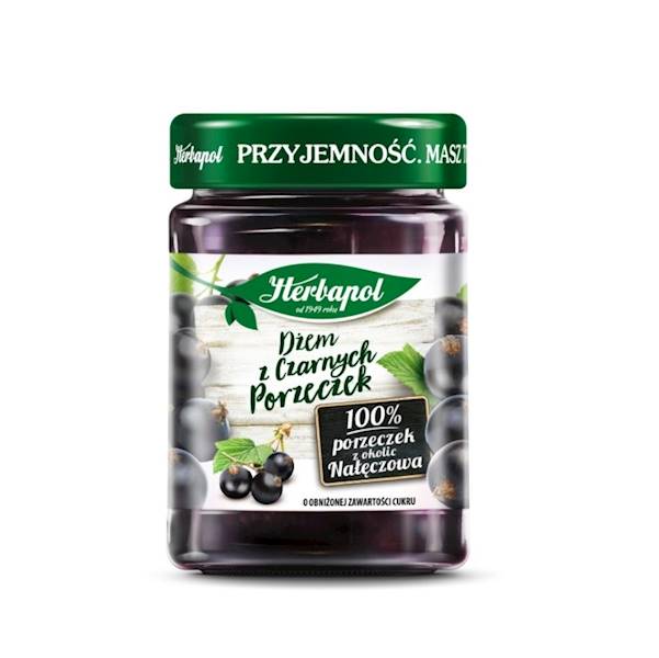 Herbapol Dżem z Czarnych Porzeczek niskosłodzony 280g