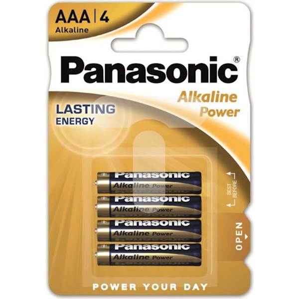 Panasonic baterie alkaliczne LR3 typ AAA
