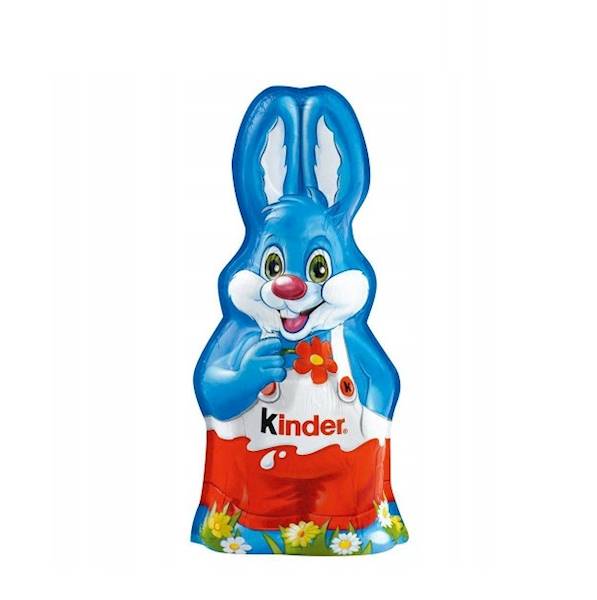 Ferrero figurka z czekolady mlecznej z warstwą białego mlecznego nadzienia Kinder Zając Wielkanocny 55g