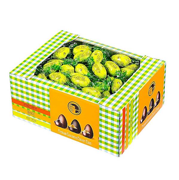 Łuczniczka cukierki wielkanocne jajka czekoladowe z nadzieniem alkoholowym Premium Chocolate Easter Eggs Irish Cream 2,25kg