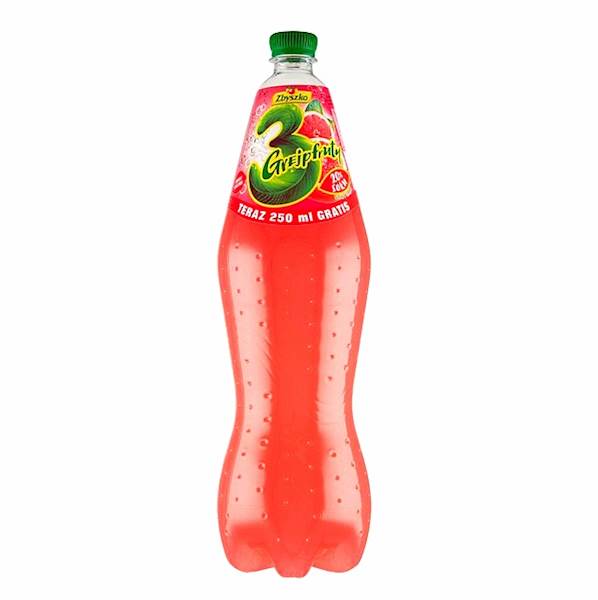 Zbyszko napój gazowany 3 Grejpfruty 1,75l