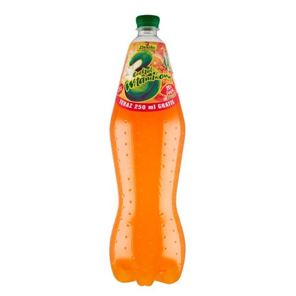 Zbyszko napój gazowany 3 Cocktail Witaminowy 1,75l