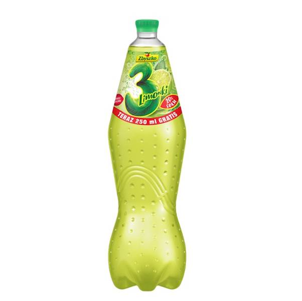 Zbyszko napój gazowany 3 Limonki 1,75l