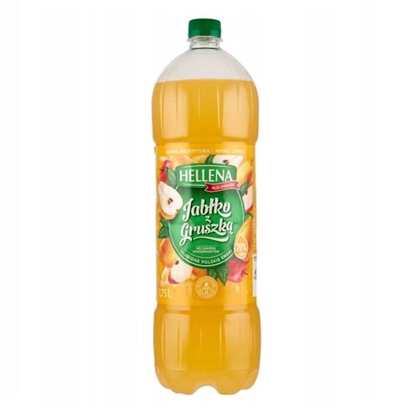 Hellena napój niegazowany Jabłko z Gruszką 1,75l