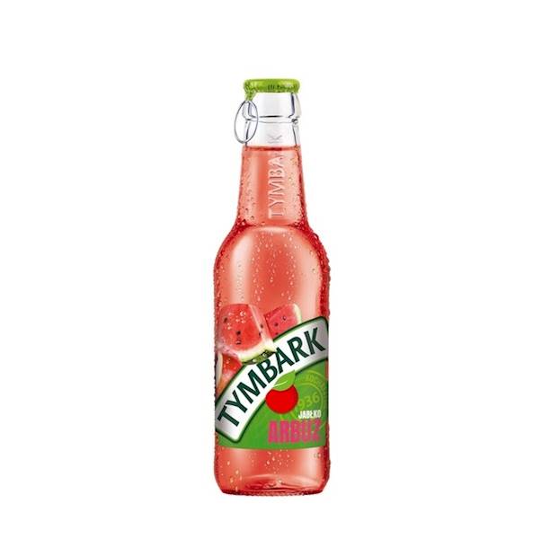 Maspex napój owocowy niegazowany w szklanej butelce Tymbark Arbuz-Jabłko 250ml