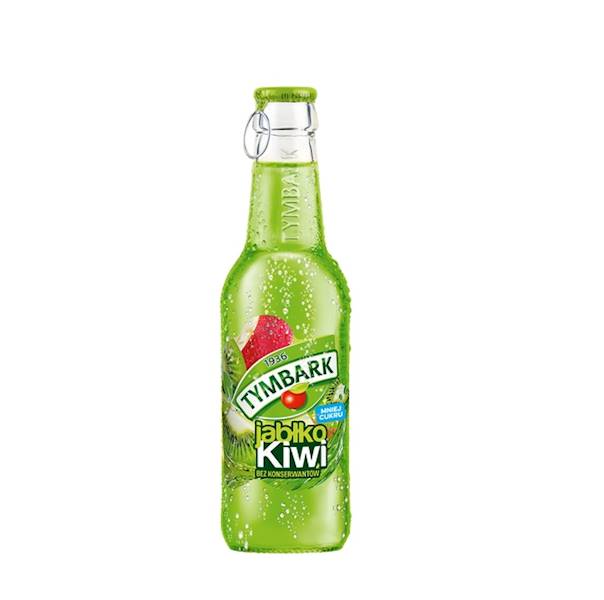 Maspex napój owocowy niegazowany w szklanej butelce Tymbark Jabłko-Kiwi 250ml