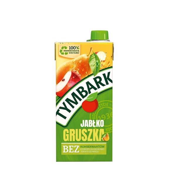 Maspex napój owocowy niegazowany Tymbark Jabłko-Gruszka 1l