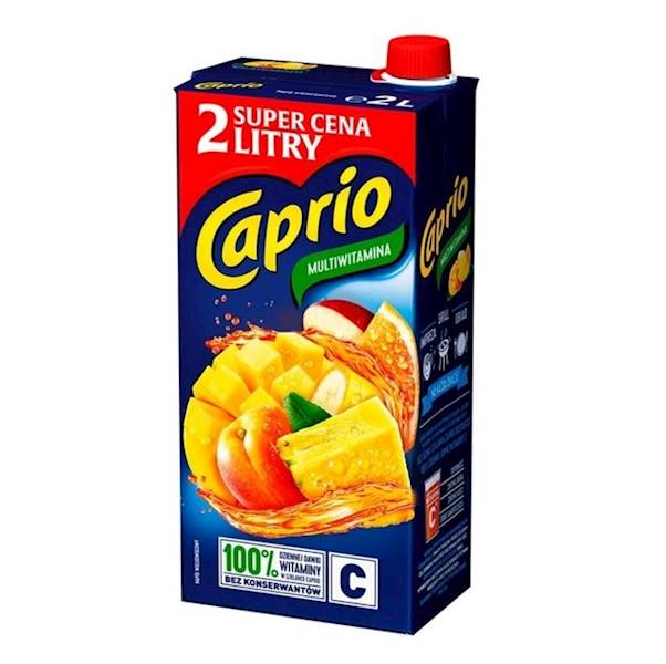 Maspex napój wieloowocowy Caprio Multiwitamina 2l