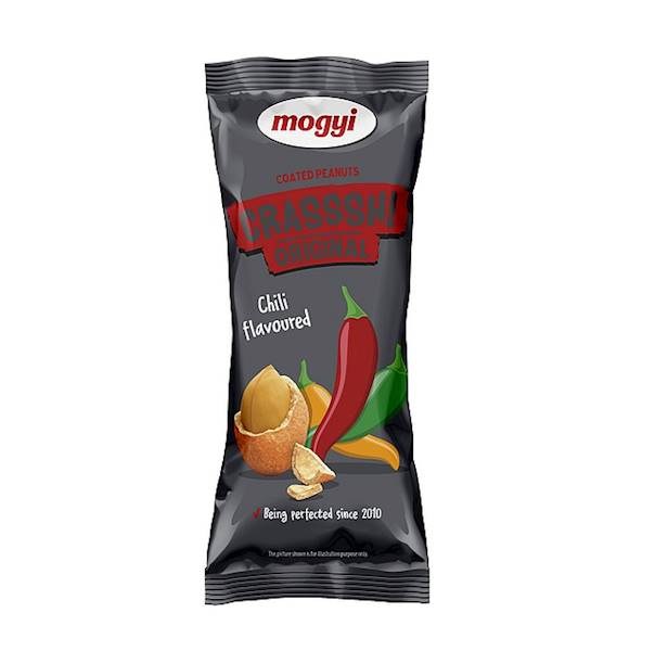 Mogyi orzeszki ziemne Crasssh w skorupce o smaku chilli 60g