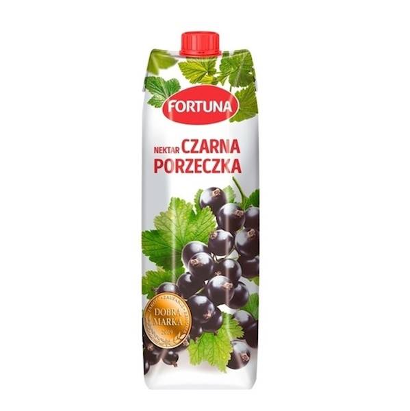 Polmlek nektar owocowy Fortuna Czarna Porzeczka 1l