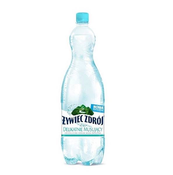 Żywiec Zdrój woda lekko gazowana Delikatnie Musujący 1,5l