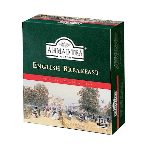 Ahmad Tea London herbata ekspresowa English Breakfast 100tb.
