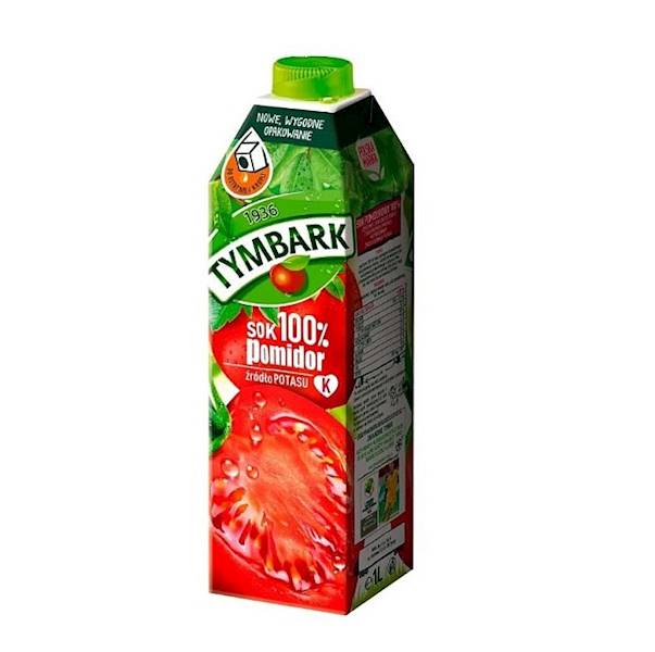 Maspex sok warzywny bez dodatku cukru Tymbark 100% Pomidor 1l